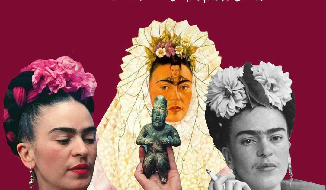 collage de frida kahlo