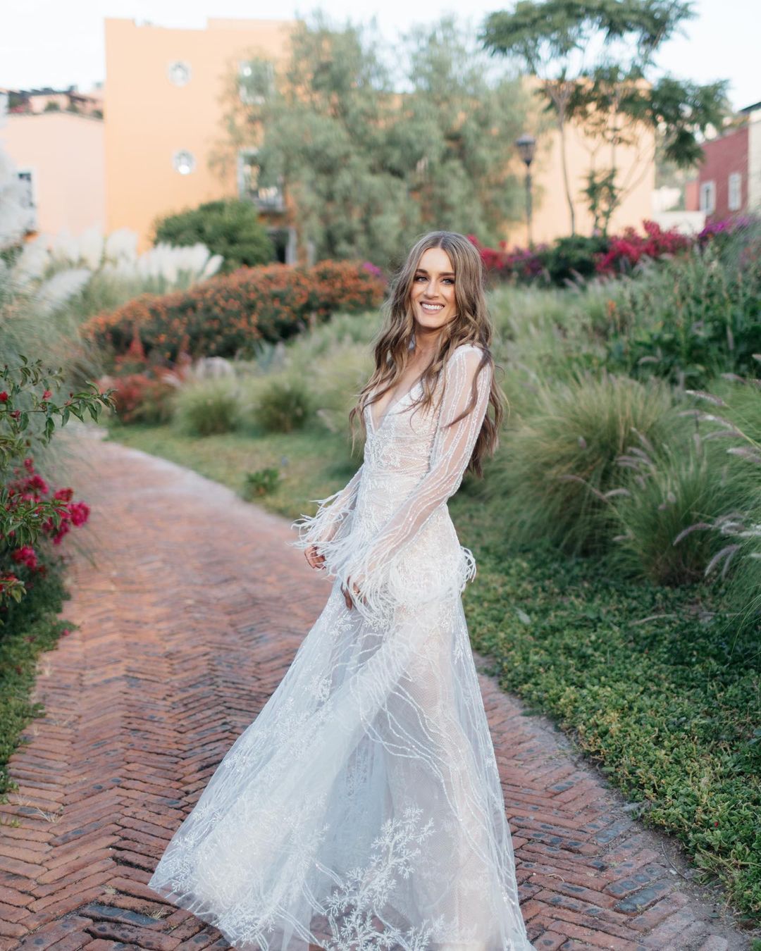 chantal trujillo en su boda en rosewood san miguel de allende