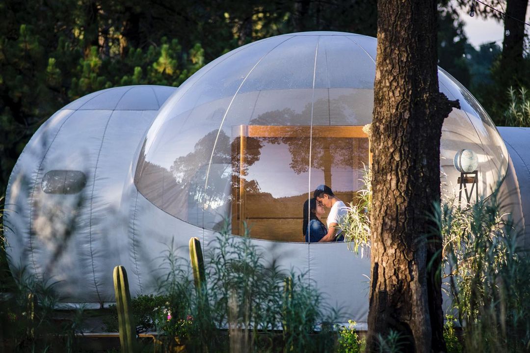 Glamping bajo las estrellas- Hotel Alpino Bubble