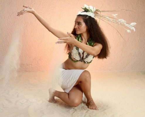 Cuentas para aprender básicos de danzas polinesia