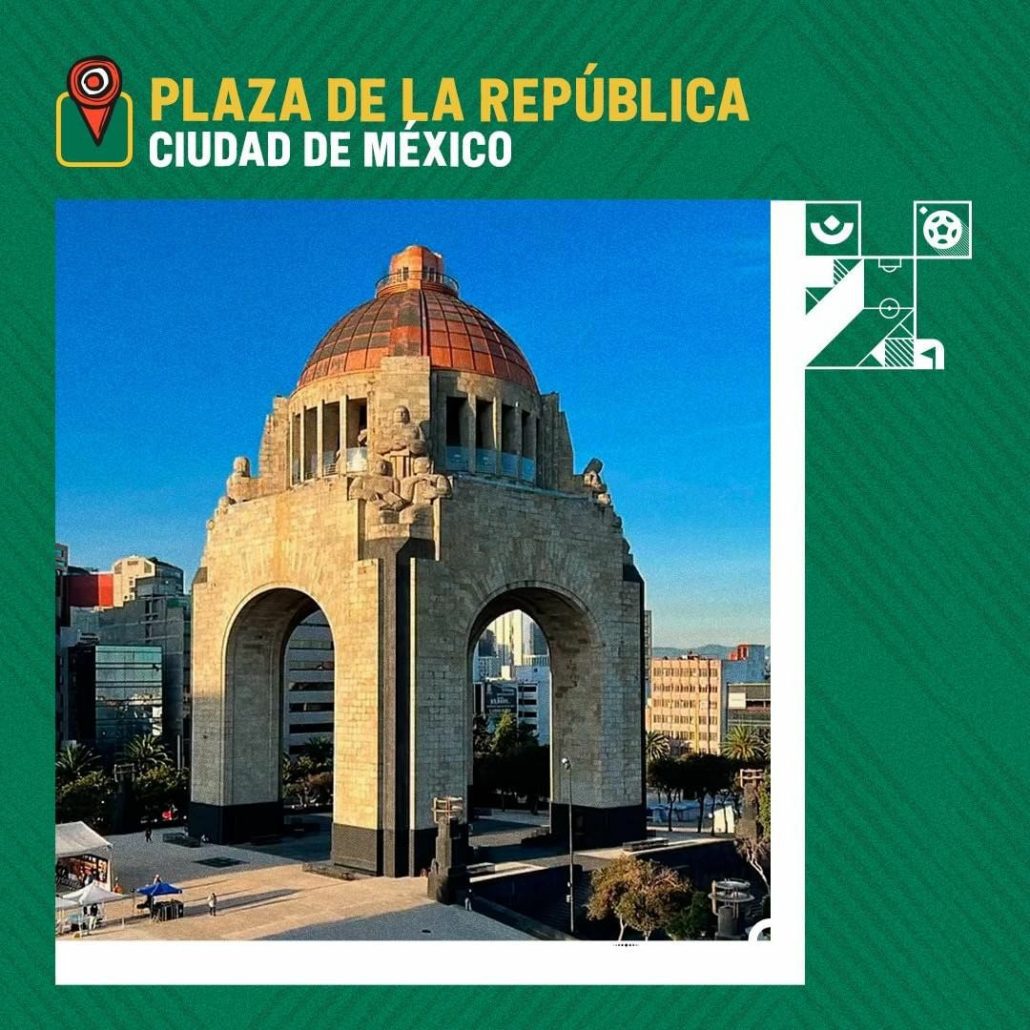 Lugar inesperado para ver el mundial: Monumento a la Revolución