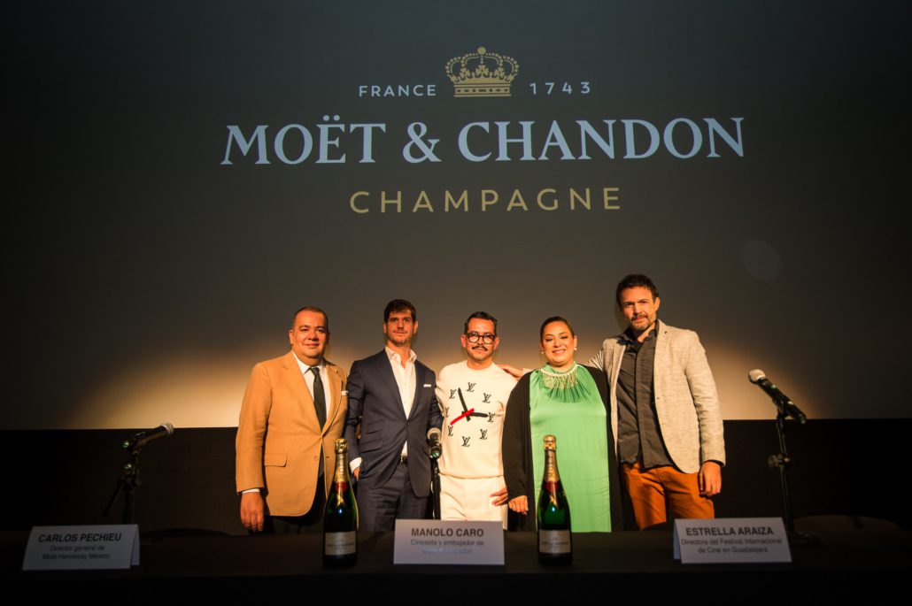 Cine, Universidad de Guadalajara, Chandon, Möet, cortos