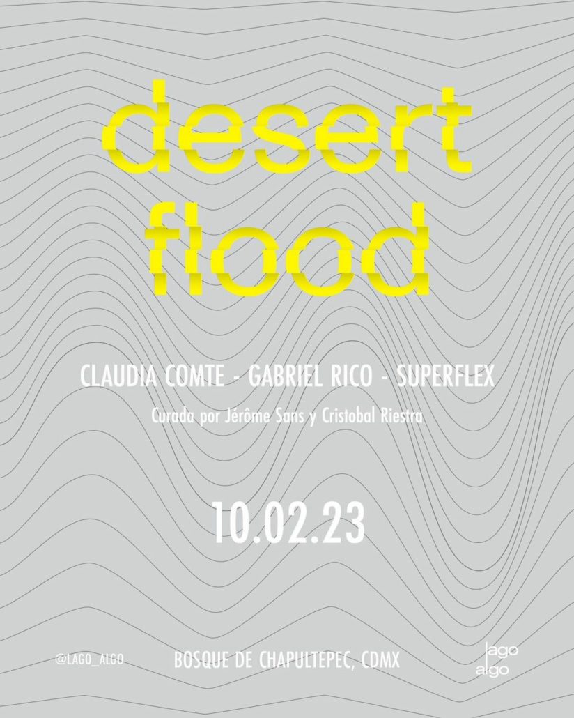 Desert Flood: la nueva exposición de Lago/Algo