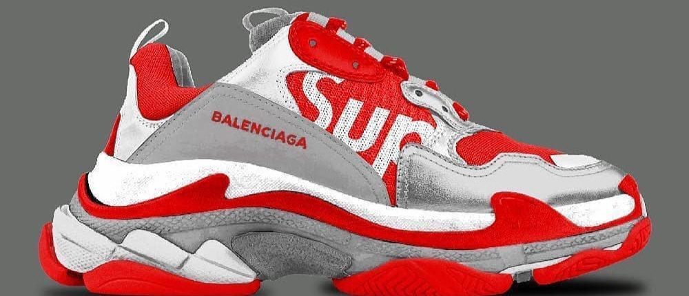 Supreme, Balenciaga, colaboración, fashion giants, 2023