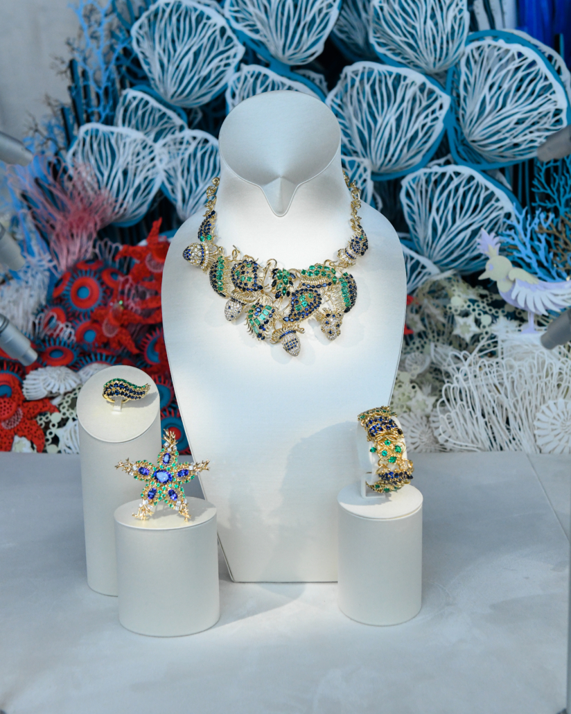 Summer, collection, Tiffany & Co., joyería, mar, Nathalie Verdeille