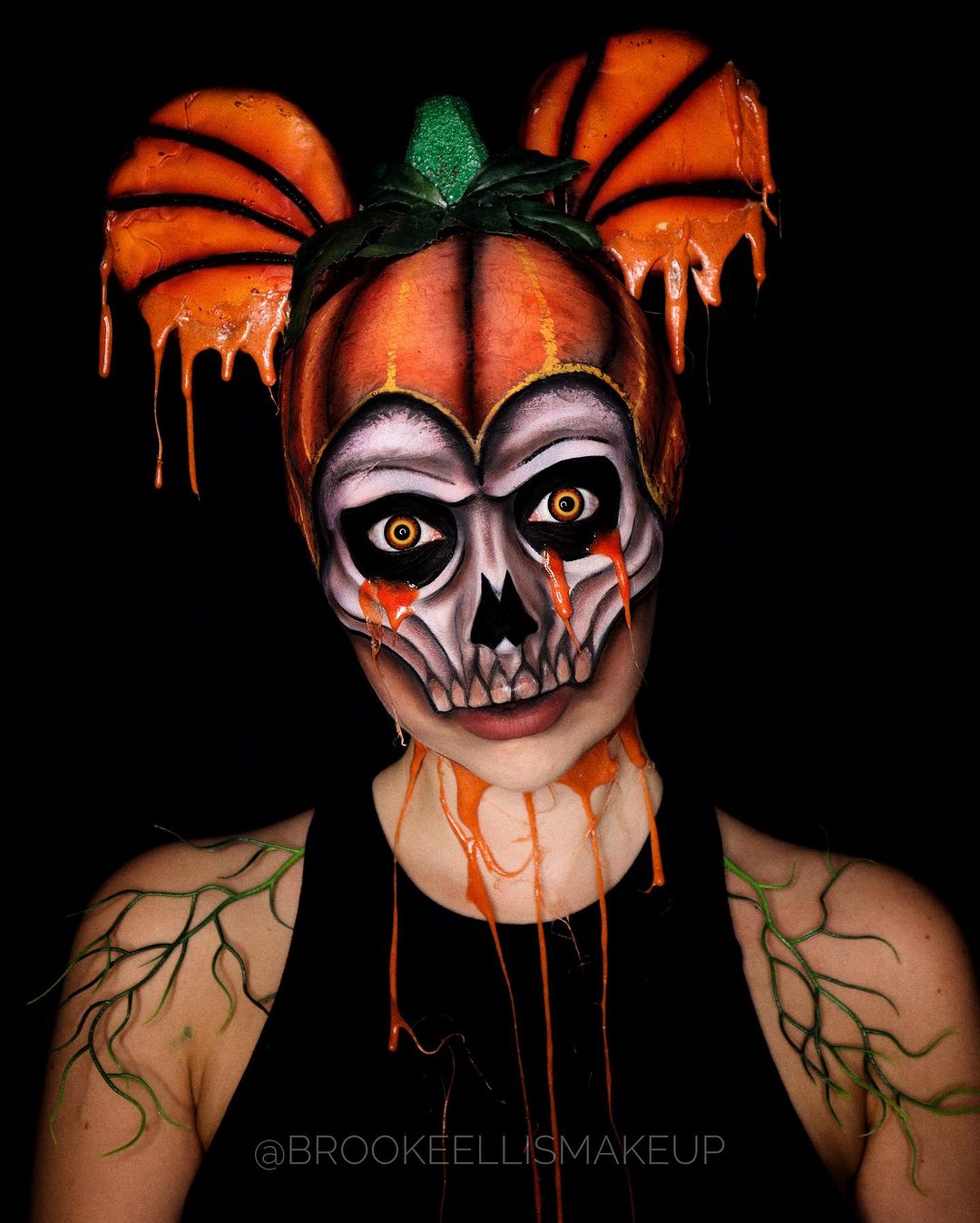 Cuentas de Halloween makeup impresionantes