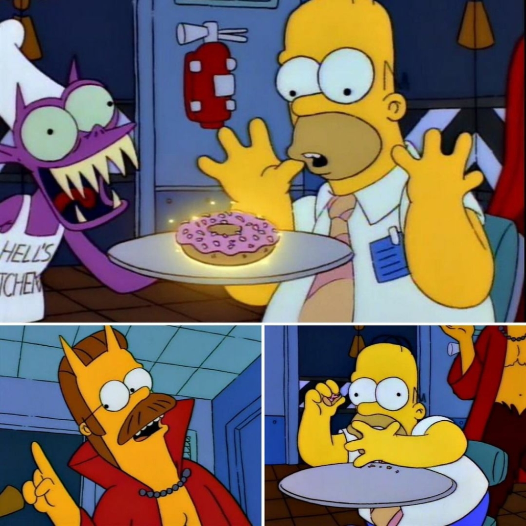 casita del horror de los simpson