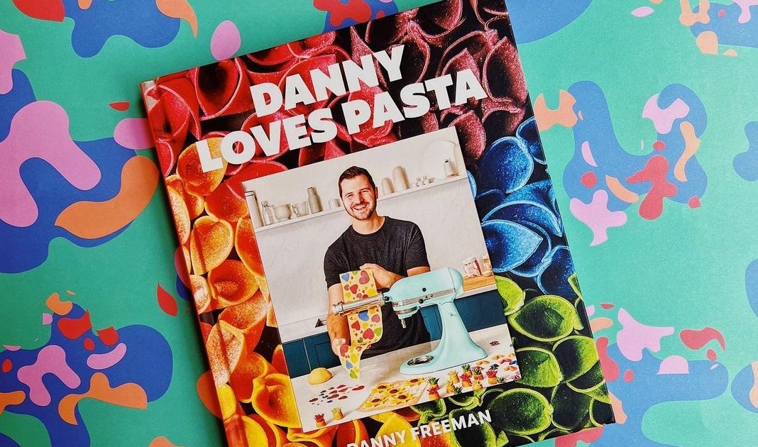 Danny, Danny Freeman, Danny loves pasta, pasta, cocina italiana, colorida, creativa, obras de arte