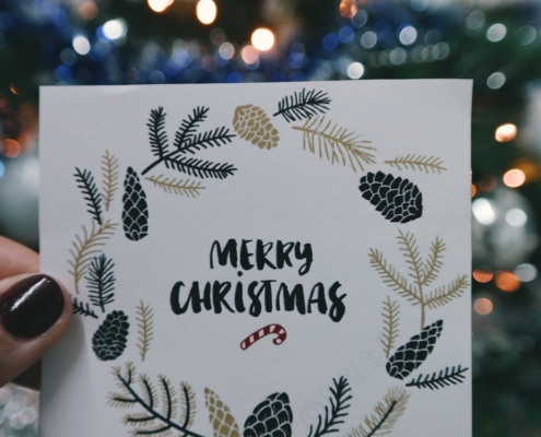 crea tus propias tarjetas de navidad