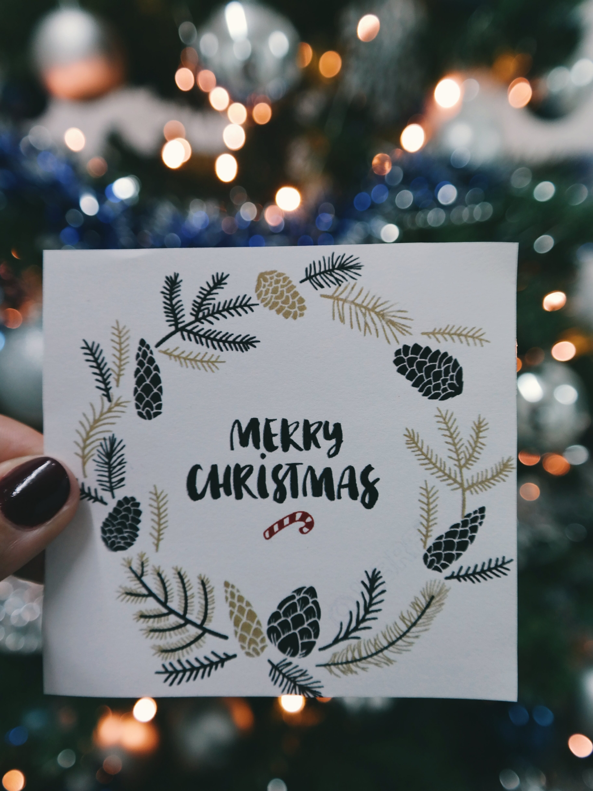 crea tus propias tarjetas de navidad