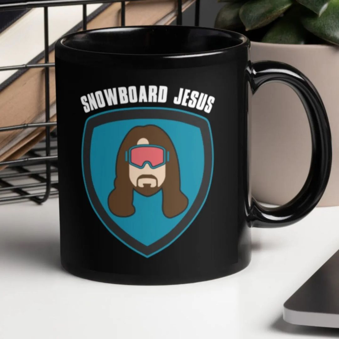 ¿Ya conoces a Snowboard Jesus? Interrobang