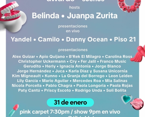 Ganadores de los Tik Tok Awards