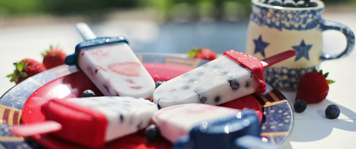 Paletas heladas, recetas, en casa, fresco, calor