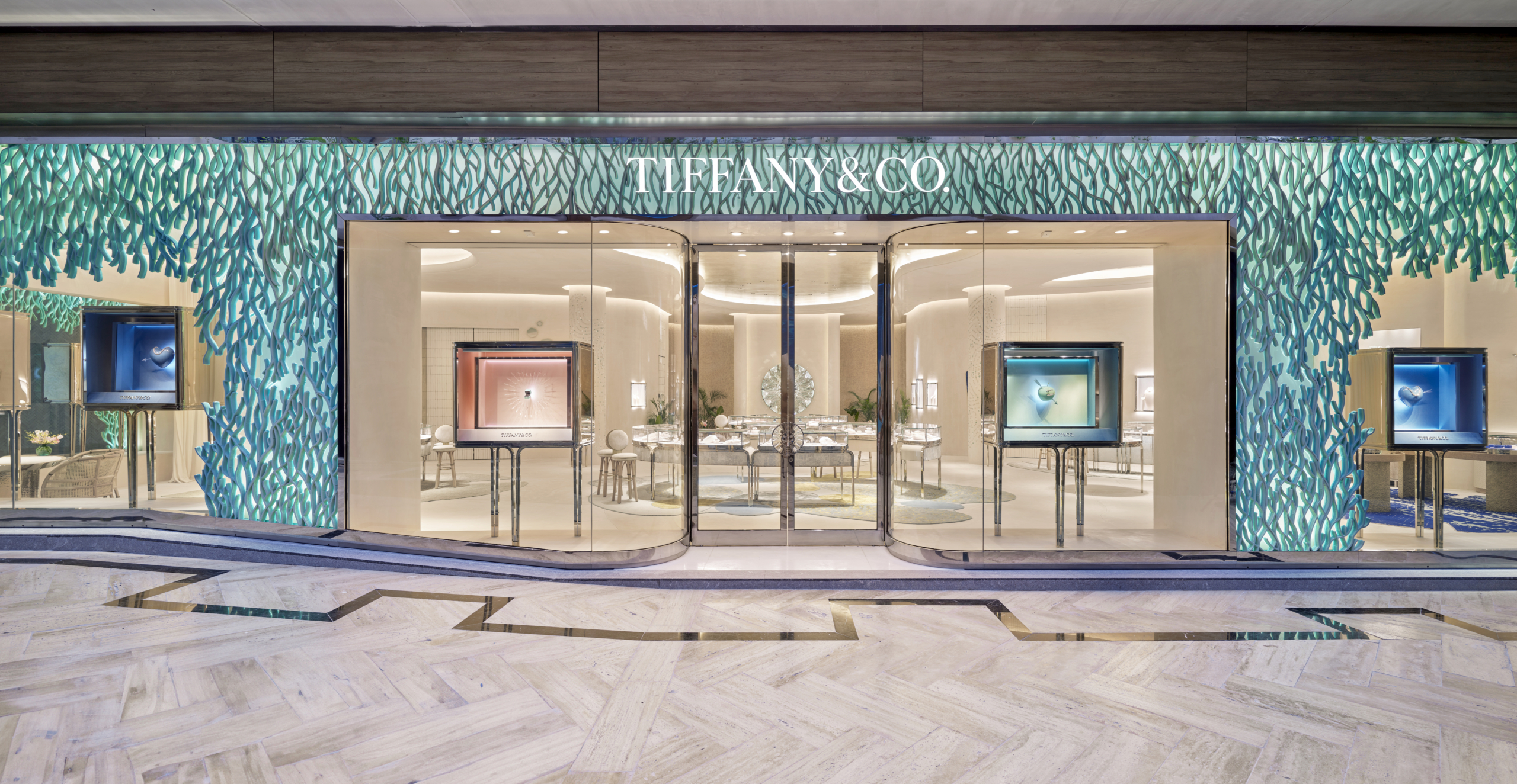 Tiffany & Co., Cancún, nueva, boutique, La isla, sostenible