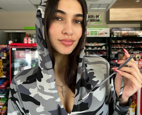 Dua Lupita en el Oxxo